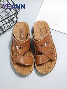 JJJ Women's New Brown Versatile Adjustable Flat Sandals, Suitable For Beach, Vacation, Casual Daily Wear, Unisex - Mocha Brown - View 3