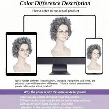 老奶奶假发 COS 老妇人服装 短卷发 爷爷 中年 老年人 素描奶奶 Cosplay 套装 搞笑老奶奶装扮套装 戴假发 帽子 珍珠项链 眼镜 链条 逼真奶奶服装假发 老奶奶服装套装 万圣节 - 彩色 - 查看 8