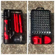 Automotive Repair Tool Kit With Toolbox - Socket Wrench Set, Includes Ratchet Wrench, Multi-Function Repair Tool Ratchet Torque Wrench, Screwdriver, Car And Bicycle Repair Socket Combination Set - Multicolor - View 3