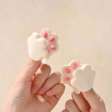 2PCS Heat Resistant Silicone Cat Oven Gloves,Suitable For Small Spaces-Air Fryer,Hot Pot Holders,Small Kitchen Funny Paws Cooking Gloves - Multicolor - View 6