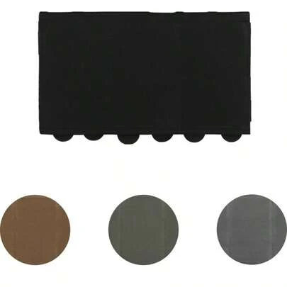 1pc 5.56mm & 7.62mm NATO Triple Magazine Pouch, MOLLE Elastic Magazine Holder Suitable For AR15 AK47, Hunting And Airsoft With 3 Magazine Carriers, Lightweight Nylon Material, Black