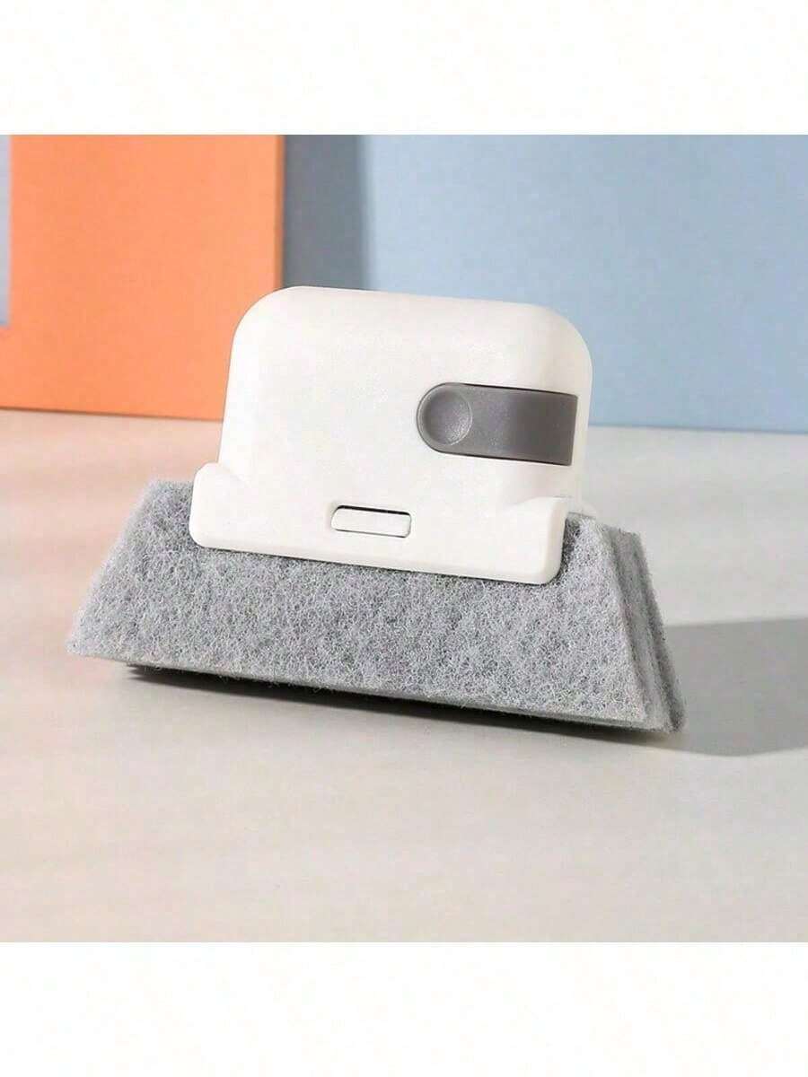 1个窗台清洁刷，用于清洁窗户玻璃轨道和缝隙。 - 灰色一套 - 查看 1