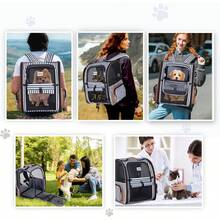 Zaino per animali domestici - Strisce blu (Fino a 10 kg) - Visualizzare 8