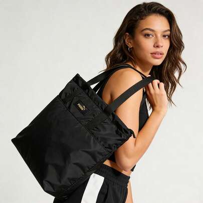 Puma 女包休閒包戶外出行手提包收納單肩包運動拎包 090647-01