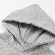 Y2K Spider Web Hoodie For Women, Oversized Graphic Pullover With Pocket, Casual Streetwear - 灰色 - 查看 6