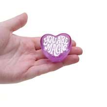 Đồ chơi bóp giảm căng thẳng hình trái tim Nee Doh Teenie Sparkle Hearts, phiên bản giới hạn dành cho Ngày Valentine, quà tặng cho các cặp đôi, chất liệu mềm mịn như mạch nha - quà tặng sinh nhật, quà tặng ngày lễ. - Nhiều màu - Xem 7
