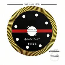 1片/3片/5片装玻璃切割片，薄金刚石锯片，适用于瓷砖、石材、大理石、人造石切割 - A - 查看 2