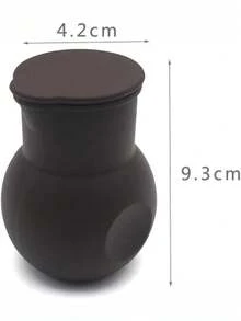 Silicone Chocolate Melter, Microwave Heating And Pouring Candy Butter Heater, Suitable For Mold Heating Sauce, Cream, Silicone Baking Containers, No Electricity Required, Easy To Clean, Suitable For Baking And Cooking, Kitchen Accessories, Baking Tools And Equipment, Cake Baking Accessories, Baking Molds, Chocolate Molds, Food - Multicolor - View 5