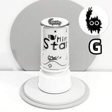 1枚黑色猫咪印章，8种不同的猫咪图案，易于使用，适合剪贴簿、DIY手工制作 - 單件 - 查看 7