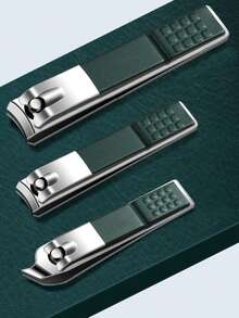 7/10/12/18/30pcs Manicure Set, Includes Nail Clippers, Nail Scissors, Ingrown Toenail Trimmer, Nail File And Nail Clipper, Unisex Grooming Tools (Dark Green) - Dark Green - View 4