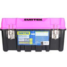 Surtek Caja plástica con broches metálicos - A - Ver 3