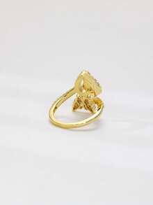 1pc Gold-Plated Christian God Jesus Virgin Mary St. Jude St. Death Goddess Michael Pendant Ring, Suitable For Daily Wear And Special Occasions - Gold - View 10