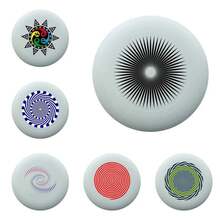 Hermosa platillo volador colorido, juguetes de ocio al aire libre, juegos portátiles, competiciones de discos voladores, juguetes deportivos, gran oferta para adultos 5L1L - 19 - Ver 1