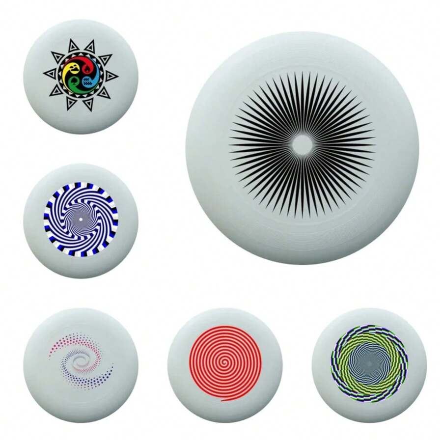 Hermosa platillo volador colorido, juguetes de ocio al aire libre, juegos portátiles, competiciones de discos voladores, juguetes deportivos, gran oferta para adultos 5L1L - 19 - Ver 1