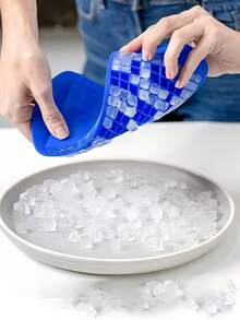Khay làm đá nhỏ bằng silicon 160 ô, dễ lấy đá ra, chịu lạnh tốt, thích hợp cho rượu whisky, cocktail, dụng cụ nhà bếp, khay làm đá có thể xếp chồng lên nhau, hộp đựng mềm có thể xếp chồng, thích hợp cho quầy bar tại nhà và các bữa tiệc, phụ kiện nhà bếp - Nhiều màu - Xem 9