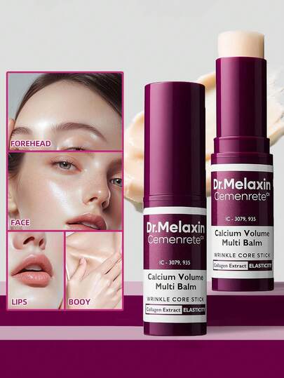 9ก. [Dr.Melaxin] Cemenrete Calcium Volume Multi Balm Stick | ต่อต้านริ้วรอย, ผิวหย่อนคล้อย, ริ้วรอย | ล็อคความยืดหยุ่นของผิว, บาล์มบำรุงผิวเรียบเนียน, ผลิตภัณฑ์ดูแลผิวเกาหลี All In One Calcium Volume Stick, ริ้วรอยคอลลาเจน, บาล์มบำรุงรอบดวงตาและใบหน้า, ผลิตภัณฑ์ดูแลผิวเกาหลี All In One Calcium Volume Stick ริ้วรอยคอลลาเจน บาล์มบำรุงรอบดวงตาและใบหน้า