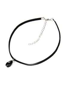 Bộ 4 mặt dây chuyền hình ngôi sao và ngọc trai cổ điển, vòng cổ choker ren phong cách punk dành cho nữ. - Nhiều màu - Xem 6
