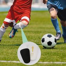 1 Pasang Pelindung Tulang Kering Sepak Bola, Pas Nyaman, Desain Ukuran Unik Cocok Untuk Sepak Bola Atau Olahraga Lainnya - MultiWarna - View 5