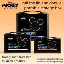 Disney 48-60 Colors Opaque Stackable Acrylic Brush Tip Markers, Suitable For Painting And Art Creation - Sets - View 2