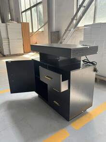 Gabinete De Almacenamiento Organizador De Metal Organizador - Blanco - Ver 6