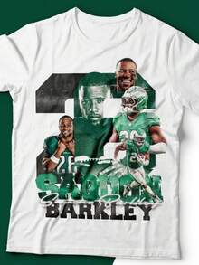 Saquon Barkley Philadelphia Shirt Design - White - View 2