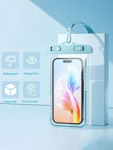 1 túi đựng điện thoại chống nước khi lặn, niêm phong màn hình cảm ứng, chống bụi, chống sốc, chống mưa, nổi trên nước, di động - Nhiều màu - Xem 4