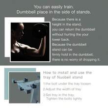 Noubell Soporte para mancuernas-B031 - como en la foto - Ver 7