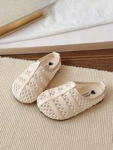 1双时尚网面透气百搭婴幼儿鞋，夏季款 - 米色 - 查看 1