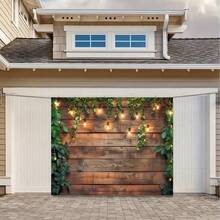 1 件乡村风木质墙面背景，饰以绿色植物、南瓜和粗麻布袋，是秋季主题摄影的理想背景——非常适合生日、派对装饰、照相亭、摄影道具和蛋糕桌装饰。 - 彩色 - 查看 3