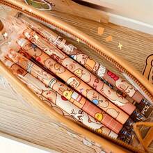 Random Style Blue Erasable Gel Pen, High-Quality Cartoon ST Erasable Pen For Students - Rectangle - View 5