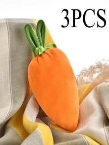 Carrot Shaped Gift Bag, Drawstring Velvet Pouch, Party Favor Bag, Easter Gift Bag - Multicolor - View 5