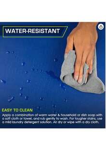 Fitness Floor Mat - Royal Blue - View 4