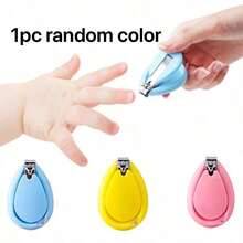 1pc Baby Nail Clipper, Shell Design, Practical Infant Toddler Nail Cutter, & Easy To Use, Suitable For Children & Teenagers - Multicolor - View 11