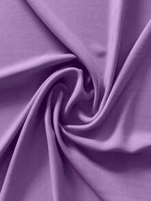 Heavyweight Viscose Twill Fabric | Thick Viscose Twill - 紫丁香 18 - 查看 1