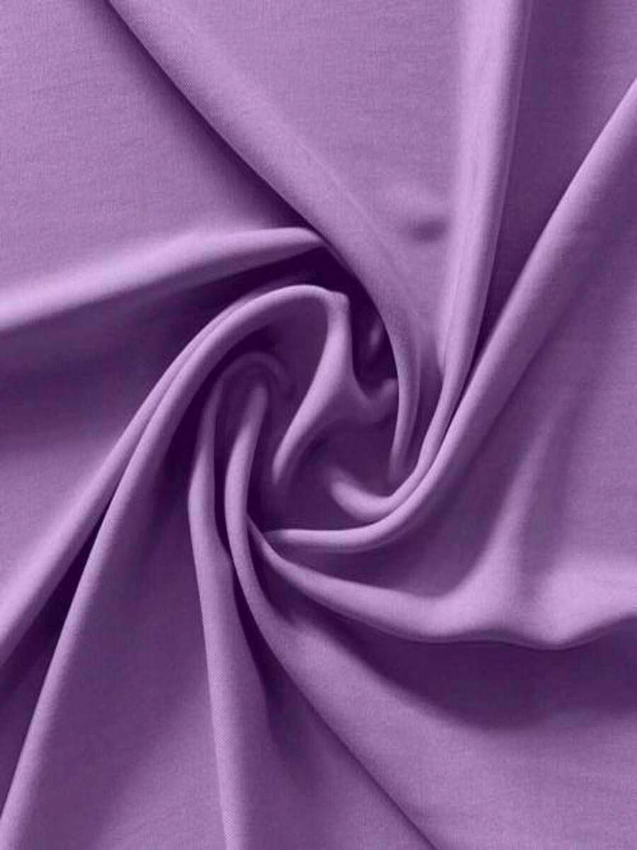 Heavyweight Viscose Twill Fabric | Thick Viscose Twill - 紫丁香 18 - 查看 1
