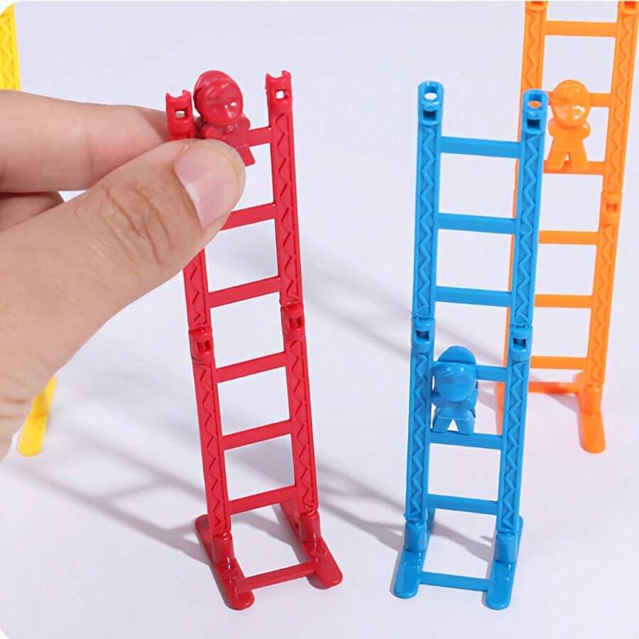 3 piezas Decoración novedosa e interesante de pequeñas personas escalando escaleras, regalo de estrés para escritorio de oficina, regalo divertido