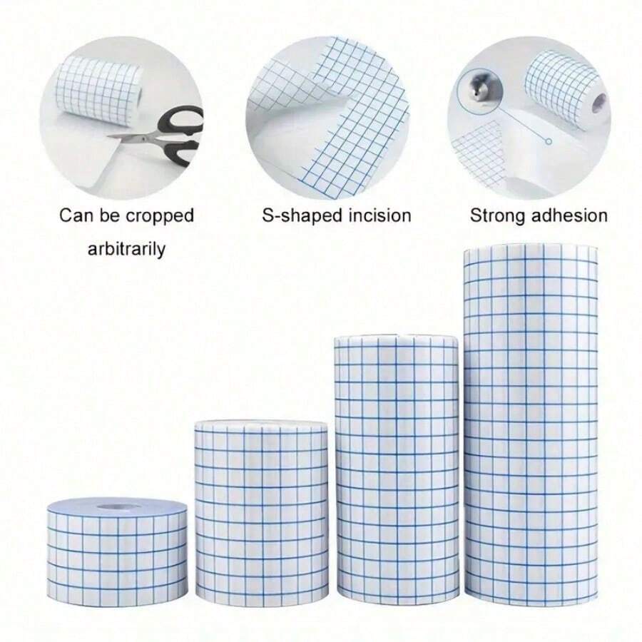 (5cm*5m)Self-Adhesive Breathable Non-Woven Fabric Patch Is Made From Spunbond Fabric And Designed For Comfort And Flexibility Suitable For The Navel And Feet - White - View 1