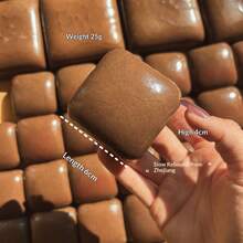 慢回弹巧克力棒软捏减压玩具 - 生日礼物、圣诞礼物、复活节礼物、完美礼物、礼品、新品畅销、新品热销 - 彩色 - 查看 8