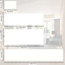 Leaf Pattern Rug, Suitable For Kitchen, Hallway, Bathroom And Laundry Room. Fashionable Black And Blue Design - (4) - View 4