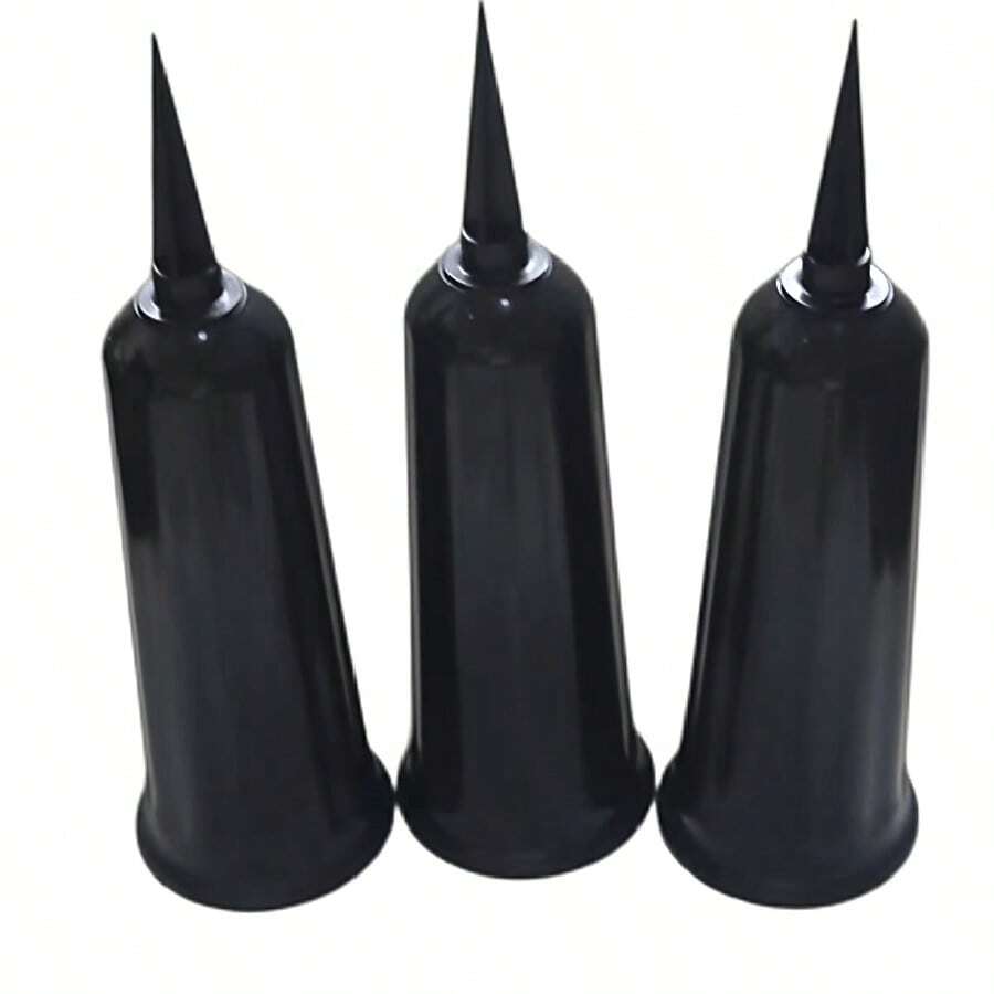 6/3/1 pièce Vase de cimetière rustique avec pics - Support de fleurs de tombe extérieur, convient pour les fleurs fraîches ou artificielles, design à pics pour la décoration de tombe - Taille unique - Voir 1