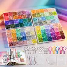 Kit de cuentas de fusión de 2.6 mm en colores surtidos con herramientas y tablero de clavijas, un gran regalo para familiares y amigos, accesorios DIY personalizados - Perlas fundidas - Ver 9