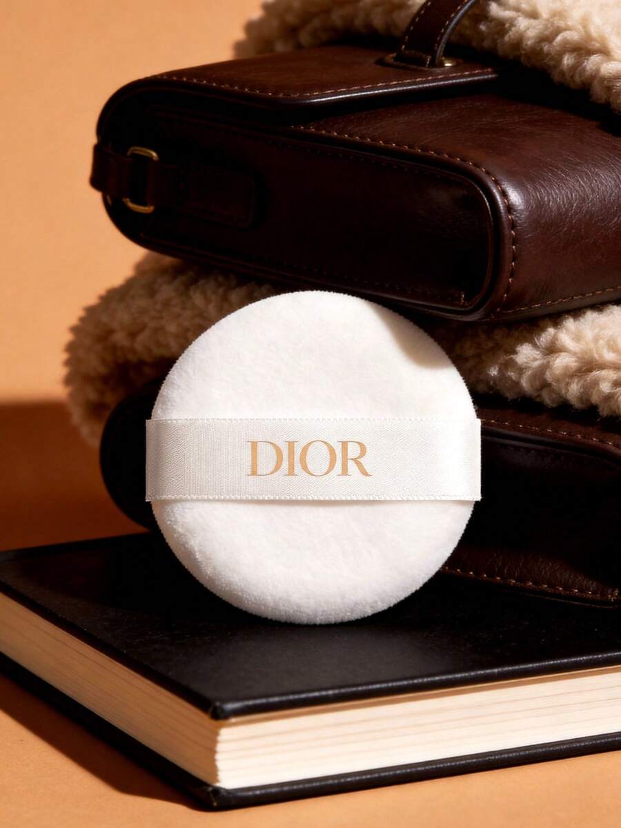 Dior 柔软粉扑，化妆海绵，干湿两用，化妆工具 - 白金 - 查看 1