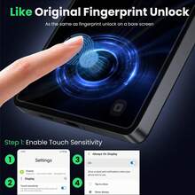 3片装黑色边框隐私钢化玻璃屏幕保护膜，兼容三星Galaxy S26/Ultra/Plus，全屏防震，支持指纹解锁 - 黑色 - 查看 3