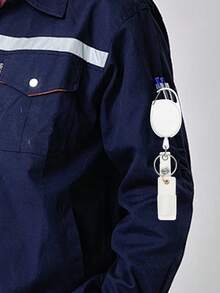 带伸缩扣的笔夹钥匙扣，护士笔套，防丢笔夹，口红夹，实用礼品夹，化妆刷夹，汽车钥匙收纳夹，医护人员证件夹，医护人员必备，办公桌收纳，护士节礼物 - 彩色 - 查看 7