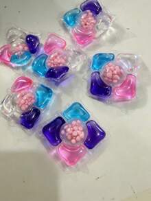 100/30/5粒装全新五合一洗衣凝珠，去污、消毒、除螨、持久留香 - 液體 - 查看 2