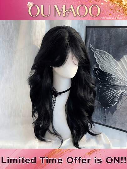 13x4 HD Lace Front Wig Human Blended Hair Body Wave 34 Inch - 200% High Density Pre-Plucked Glueless Frontal Wig For Women, Natural Look & Feel, No Glue Easy Install, Ready To Wear Daily & Special Occasion Versatile Styling Wig
