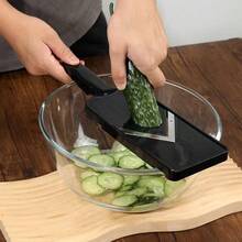 Multi-Functional Cabbage Grater, Vegetable Slicer, Cabbage Scraper, Cabbage Shredder Tools - Black - View 3