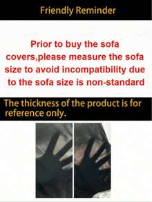 1pc Solid Color Minimalist Milk Silk Removable & Washable Sofa Slipcover, High Elasticity Dust-Proof Suitable For All Seasons, Applicable To Outdoor Rattan Modular Sofa Cushion - Black - View 5