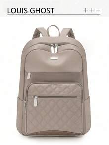 Rhombus Backpack | Interpret Commuting Aesthetics All-Weather, Unlock Absolute Visual Sovereignty In Daily Life, Carry Full Set Of Equipment For Travel, Triple Multifunctional Matrix: Equipped With Top Handle And Adjustable Shoulder Straps Across The Entire Series - Multicolor - View 10