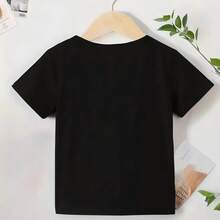 Anime T-Shirt Casual Printed Round Neck Pullover Short Sleeved T-Shirt Nezuko Kid Slayers Anime Manga Demon Ladies' Crewneck T-Shirt T-Shirts Bring Joy And Happiness To Every Child Akaza Tshirts Demon S-Layer Tee Family Matching Clothes Gift For Christmas Thanksgiving New Year - 黑色12 - 查看 2